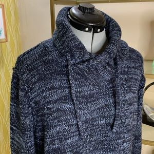 Men’s Knit Shawl Neck Sweater